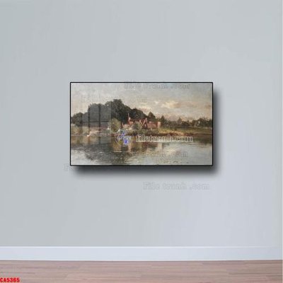 Tải file tranh gốc Tranh sơn dầu phong cảnh châu âu CA5365 chất lượng cao