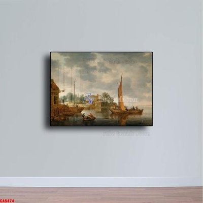 File tranh Tranh sơn dầu phong cảnh châu âu CA5474 (file gốc) chuẩn màu in