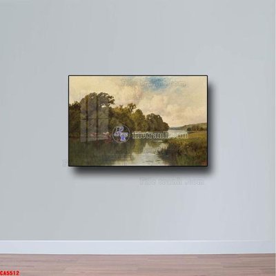 File in lụa Tranh sơn dầu phong cảnh châu âu CA5512 (hoa văn) Tranh sơn dầu phong cảnh châu âu CA5512