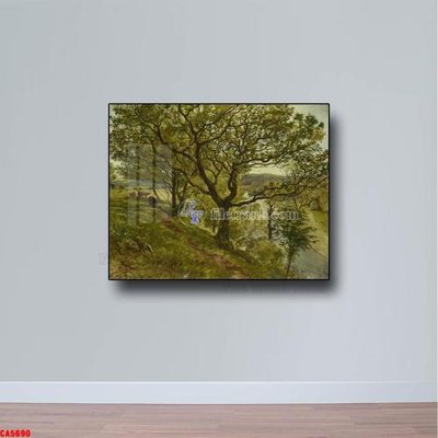 File tranh Tranh sơn dầu phong cảnh châu âu CA5690 (ảnh gốc) cho in ấn kỹ thuật số