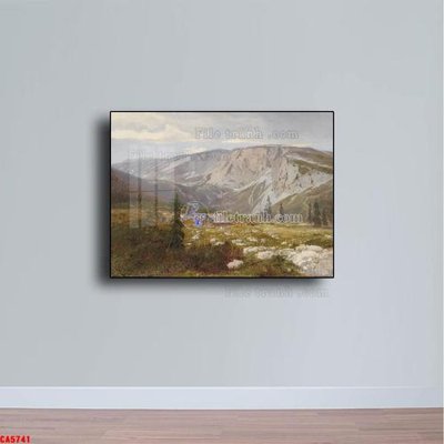 File tranh ảnh gốc Tranh sơn dầu phong cảnh châu âu CA5741 dùng cho in khổ lớn