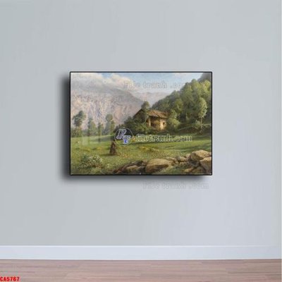 File tranh Tranh sơn dầu phong cảnh châu âu CA5767 (ảnh gốc) độc quyền