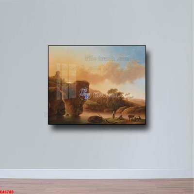 Tải file gốc Tranh sơn dầu phong cảnh châu âu CA5780 (bản PSD) còn layer