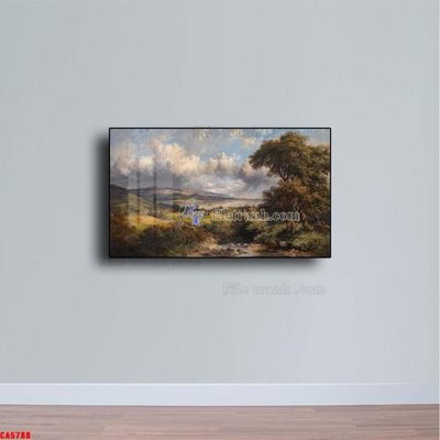 File tranh Tranh sơn dầu phong cảnh châu âu CA5788 (ảnh gốc) độc quyền