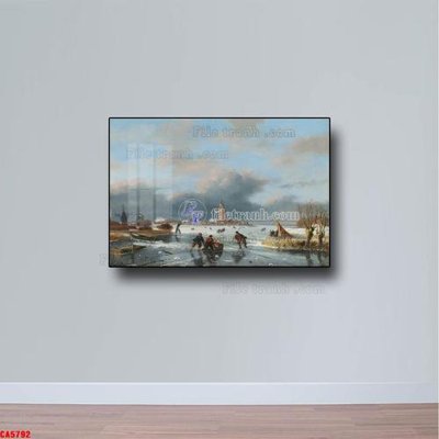 Tải file Tranh sơn dầu phong cảnh châu âu CA5792 (ảnh gốc) 300dpi Tranh sơn dầu phong cảnh châu âu CA5792