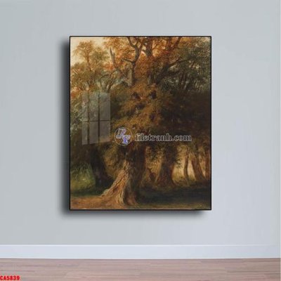 File tranh Tranh sơn dầu phong cảnh châu âu CA5839 (gốc) chủ đề trẻ em