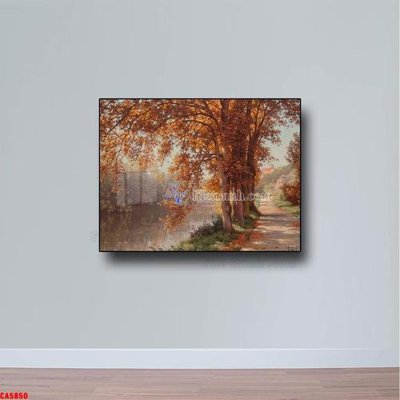 File ảnh Tranh sơn dầu phong cảnh châu âu CA5850 (gốc) dùng in Pano