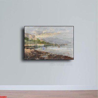 File tranh Tranh sơn dầu phong cảnh châu âu CA5851 (gốc) chủ đề thành phố