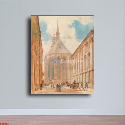 Tải file Tranh sơn dầu phong cảnh châu âu CA5873 (gốc) làm file quảng cáo