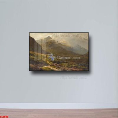 Tải file Tranh sơn dầu phong cảnh châu âu CA5889 (gốc) in trên mọi chất liệu