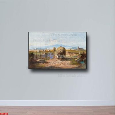 Tải về file tranh gốc Tranh sơn dầu phong cảnh châu âu CA5943 (để in quảng cáo)