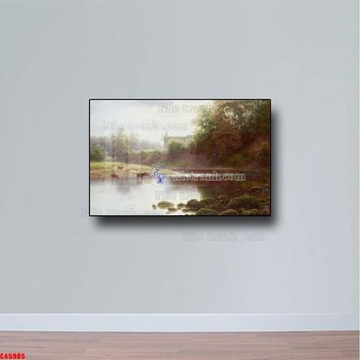 Tải file gốc Tranh sơn dầu phong cảnh châu âu CA5985 (bản PSD) gốc