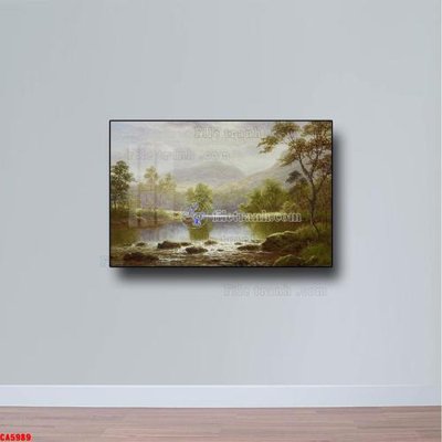 File tranh Tranh sơn dầu phong cảnh châu âu CA5989 (ảnh gốc) độc quyền