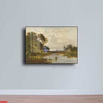 Tải file Tranh sơn dầu phong cảnh châu âu CA6043 (gốc) in nhanh
