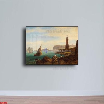 File tranh Tranh sơn dầu phong cảnh châu âu CA6073 (ảnh gốc) chi tiết rõ ràng