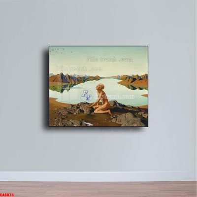 Tải về file gốc Tranh sơn dầu phong cảnh châu âu CA6075 (chuẩn in ấn)