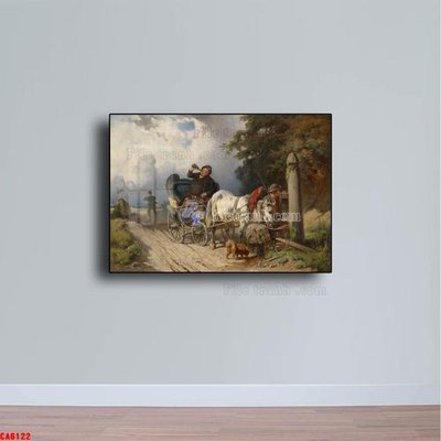 Download file gốc Tranh sơn dầu phong cảnh châu âu CA6122 (độ nét cao)