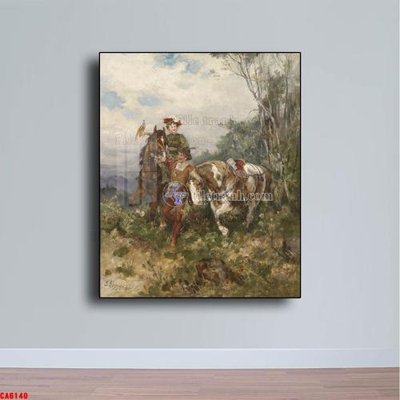 Tải file gốc Tranh sơn dầu phong cảnh châu âu CA6140 (in khổ lớn) không mờ