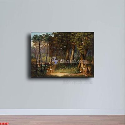 Tệp tin gốc Tranh sơn dầu phong cảnh châu âu CA6297 (chất lượng cao) Tranh sơn dầu phong cảnh châu âu CA6297