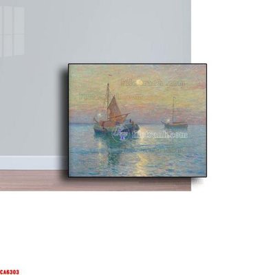 Tải file Tranh sơn dầu phong cảnh châu âu CA6303 (gốc) chủ đề tâm linh