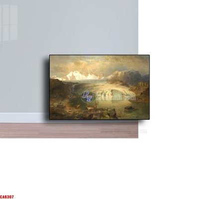 File gốc Tranh sơn dầu phong cảnh châu âu CA6307 (bản quyền) cho in ấn