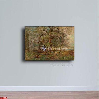 File gốc Tranh sơn dầu phong cảnh châu âu CA6312 (cho in ấn) từ Filetranh.com