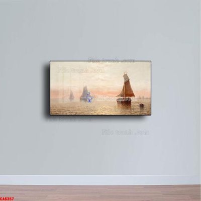 File tranh Tranh sơn dầu phong cảnh châu âu CA6357 (gốc) chủ đề động vật