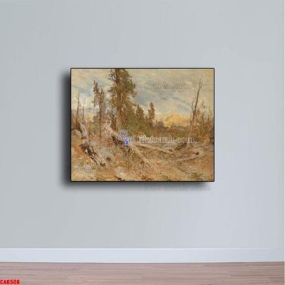 File gốc Tranh sơn dầu phong cảnh châu âu CA6508 (chuẩn CMYK) cho nhà in