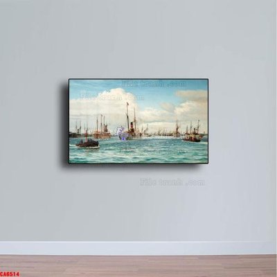 File ảnh Tranh sơn dầu phong cảnh châu âu CA6514 (gốc) trang trí khách sạn