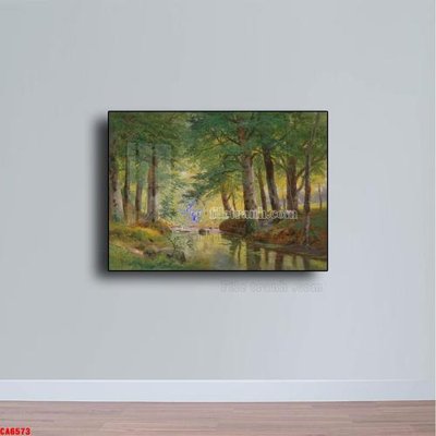 File gốc Tranh sơn dầu phong cảnh châu âu CA6573 (cho in 3D) độc đáo