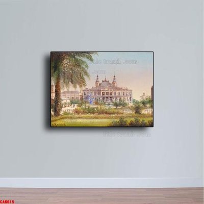 Download file Tranh sơn dầu phong cảnh châu âu CA6615 (gốc) cho xưởng in