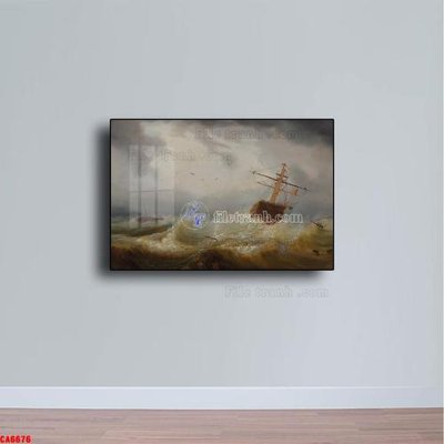 File gốc Tranh sơn dầu phong cảnh châu âu CA6676 (dành cho quảng cáo)