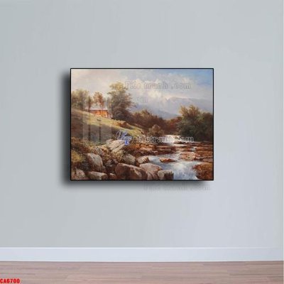 Download file Tranh sơn dầu phong cảnh châu âu CA6700 (chất lượng in ấn)