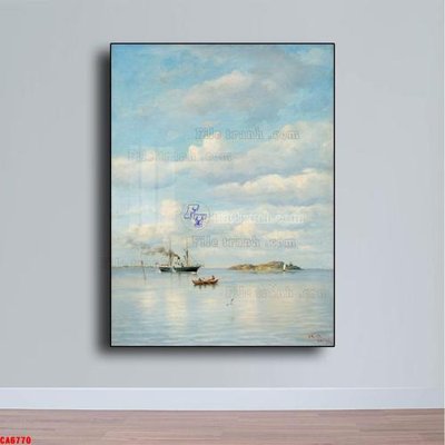 Tải về file tranh gốc Tranh sơn dầu phong cảnh châu âu CA6770 (để in quảng cáo)
