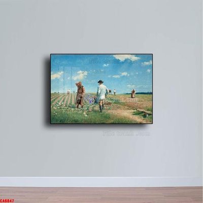 File gốc Tranh sơn dầu phong cảnh châu âu CA6847 (phiên bản chuẩn) để in ấn