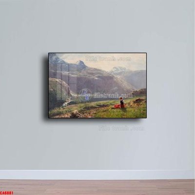 Tải file gốc Tranh sơn dầu phong cảnh châu âu CA6881 (bản PSD) gốc