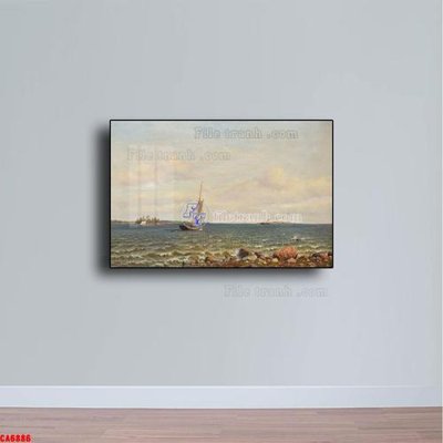 Download file Tranh sơn dầu phong cảnh châu âu CA6886 (chất lượng in ấn)