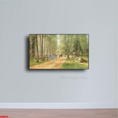 File gốc Tranh sơn dầu phong cảnh châu âu CA6972 (thiết kế) cho in ấn