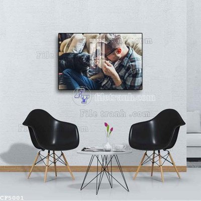 File gốc File tranh treo quán cà phê CF5001 (thiết kế) độc quyền