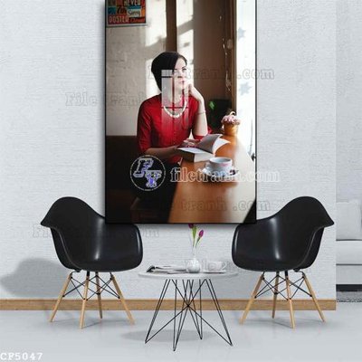 Tải file File tranh treo quán cà phê CF5047 (gốc) chủ đề phong thủy