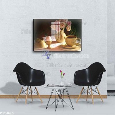 File tranh File tranh treo quán cà phê CF5066 (gốc) chủ đề thành phố