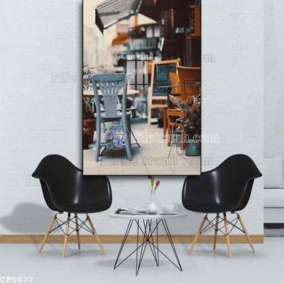 File gốc File tranh treo quán cà phê CF5077 (PSD/TIFF) độ phân giải cao