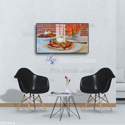 File tranh File tranh treo quán cà phê CF5094 (ảnh gốc) in trần nhà
