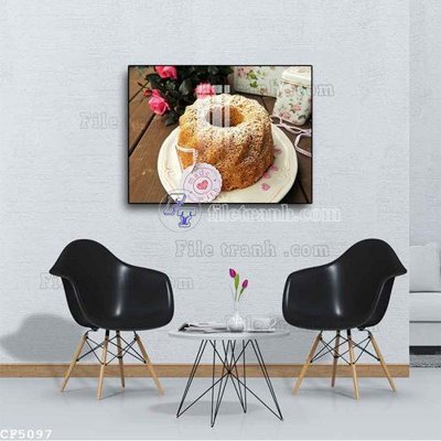 File in ấn File tranh treo quán cà phê CF5097 (bản gốc) sắc nét