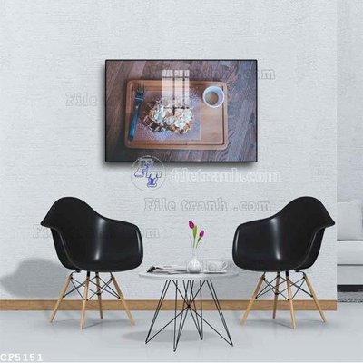 Tải file gốc File tranh treo quán cà phê CF5151 (in khổ lớn) không vỡ