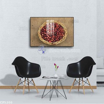 Tải file File tranh treo quán cà phê CF5200 (gốc) làm file tranh quảng cáo