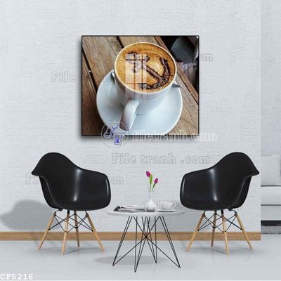 Tải file File tranh treo quán cà phê CF5216 (gốc) làm file thiết kế