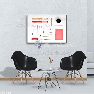 Download file File tranh treo quán cà phê CF5531 (gốc) in mica cao cấp