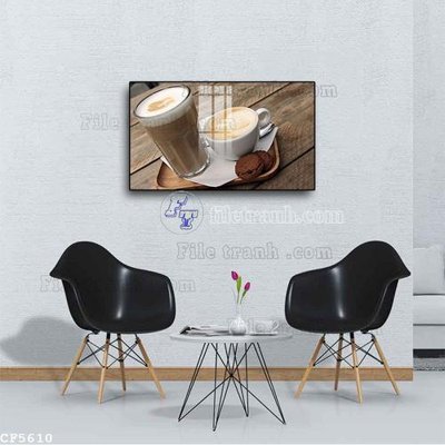 Download file File tranh treo quán cà phê CF5610 (chuẩn in) chất lượng cao