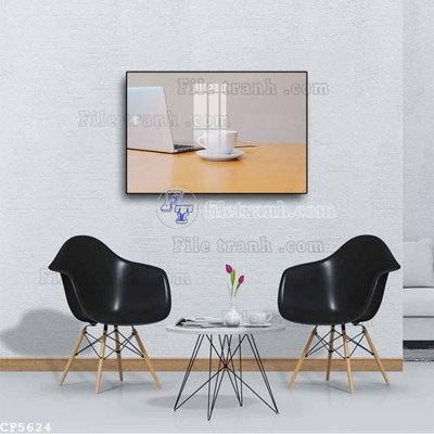 File PSD File tranh treo quán cà phê CF5624 (gốc) cho in quảng cáo